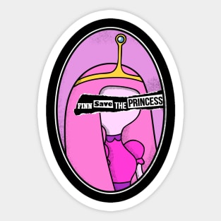 Finn save the Princess Sticker